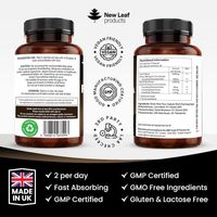 New Leaf Lions Mane & Reishi Capsules